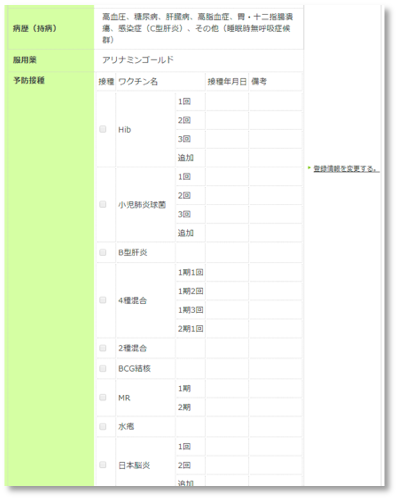 利用者登録画面